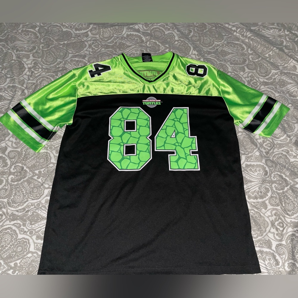 Green ninja turtle jersey